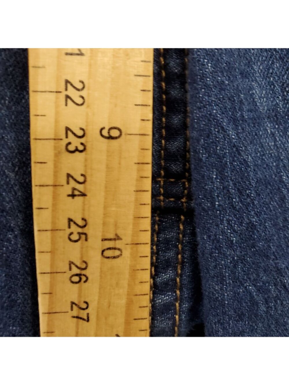 Old Navy Jeans Womens 12 Petite Blue Mid-Rise Wow Boyfriend 5-Pocket Stretch Fit - Picture 5 of 11